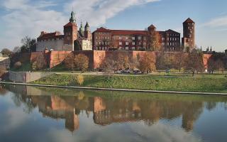 Kraków - Wawel panorama zamku - 02-11-2025 08:18