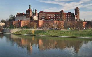 Kraków - Wawel panorama zamku - 02-11-2025 08:49