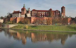 Kraków - Wawel panorama zamku - 02-11-2025 09:49