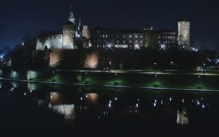 Kraków - Wawel panorama zamku - 04-11-2025 22:40