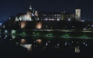 Kraków - Wawel panorama zamku - 04-11-2025 22:48