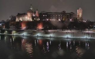Kraków - Wawel panorama zamku - 24-11-2025 19:35