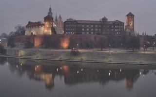 Kraków - Wawel panorama zamku - 16-12-2025 05:57