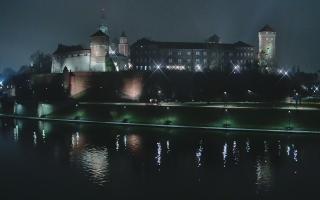 Kraków - Wawel panorama zamku - 16-12-2025 20:00