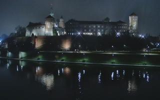 Kraków - Wawel panorama zamku - 16-12-2025 20:07