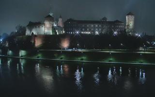 Kraków - Wawel panorama zamku - 16-12-2025 20:22