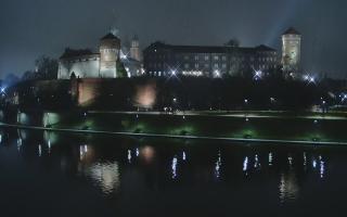 Kraków - Wawel panorama zamku - 16-12-2025 20:38