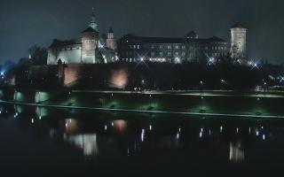 Kraków - Wawel panorama zamku - 16-12-2025 21:38
