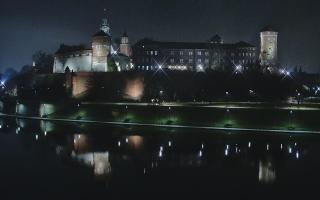 Kraków - Wawel panorama zamku - 16-12-2025 22:01