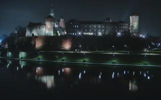 Kraków - Wawel panorama zamku - 16-12-2025 22:24