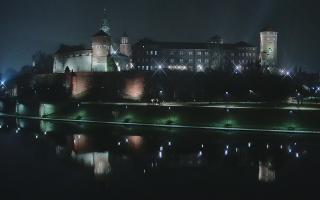 Kraków - Wawel panorama zamku - 16-12-2025 22:54