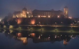 Kraków - Wawel panorama zamku - 17-12-2025 05:44