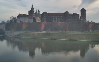 Kraków - Wawel panorama zamku - 17-12-2025 06:45