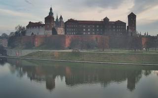 Kraków - Wawel panorama zamku - 17-12-2025 07:00