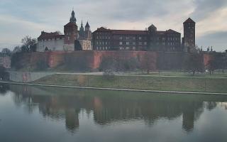 Kraków - Wawel panorama zamku - 17-12-2025 07:08