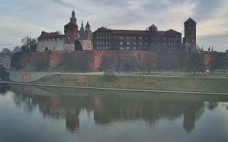 Kraków - Wawel panorama zamku - 17-12-2025 07:15