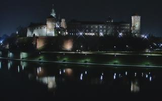 Kraków - Wawel panorama zamku - 18-12-2025 01:51