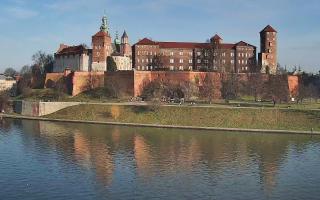 Kraków - Wawel panorama zamku - 18-12-2025 10:19