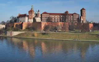 Kraków - Wawel panorama zamku - 18-12-2025 10:42