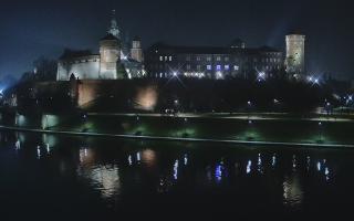 Kraków - Wawel panorama zamku - 18-12-2025 20:12