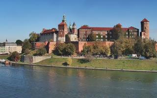 Kraków - Wawel panorama zamku - 17-10-2026 09:53