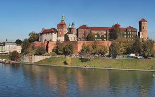 Kraków - Wawel panorama zamku - 17-10-2026 10:46