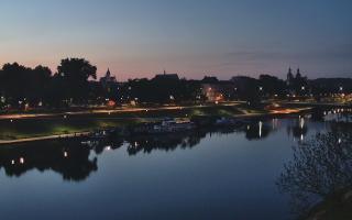 Kraków widok na Most Grunwaldzki - 01-05-2025 02:31