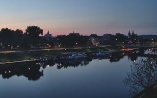 Kraków widok na Most Grunwaldzki - 01-05-2025 02:38