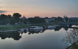 Kraków widok na Most Grunwaldzki - 01-05-2025 03:08