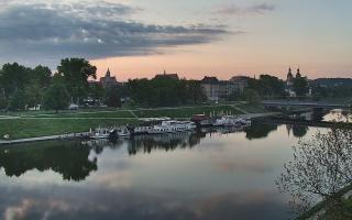 Kraków widok na Most Grunwaldzki - 01-05-2025 03:24