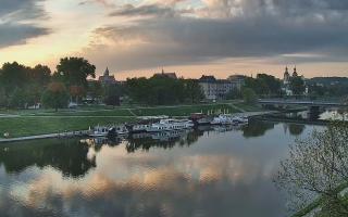 Kraków widok na Most Grunwaldzki - 01-05-2025 03:39