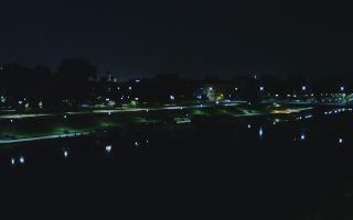 Kraków widok na Most Grunwaldzki - 02-05-2025 01:40