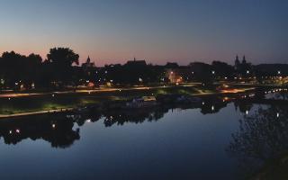 Kraków widok na Most Grunwaldzki - 02-05-2025 02:25