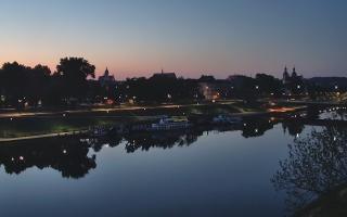 Kraków widok na Most Grunwaldzki - 02-05-2025 02:33