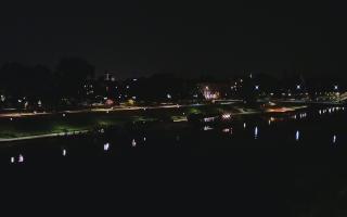 Kraków widok na Most Grunwaldzki - 02-05-2025 21:24