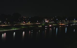 Kraków widok na Most Grunwaldzki - 02-05-2025 22:02