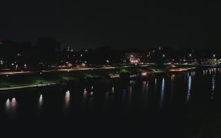 Kraków widok na Most Grunwaldzki - 02-05-2025 22:09