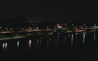 Kraków widok na Most Grunwaldzki - 02-05-2025 22:17