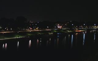 Kraków widok na Most Grunwaldzki - 02-05-2025 22:24