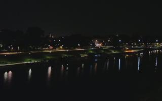 Kraków widok na Most Grunwaldzki - 02-05-2025 22:40