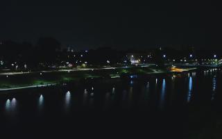 Kraków widok na Most Grunwaldzki - 02-05-2025 22:47
