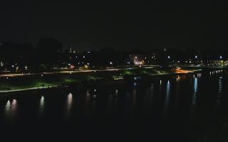 Kraków widok na Most Grunwaldzki - 02-05-2025 22:55