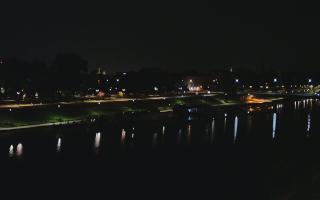 Kraków widok na Most Grunwaldzki - 02-05-2025 23:17