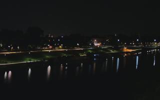 Kraków widok na Most Grunwaldzki - 02-05-2025 23:40