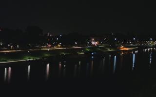 Kraków widok na Most Grunwaldzki - 02-05-2025 23:48