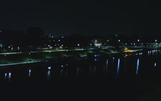 Kraków widok na Most Grunwaldzki - 02-05-2025 23:55