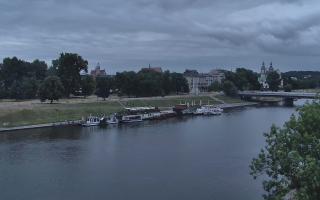 Kraków widok na Most Grunwaldzki - 04-07-2025 02:24