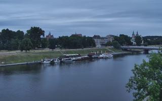 Kraków widok na Most Grunwaldzki - 04-07-2025 02:39