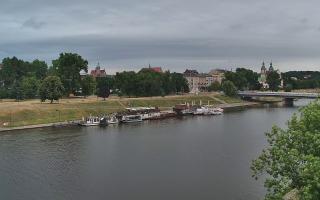 Kraków widok na Most Grunwaldzki - 04-07-2025 02:54