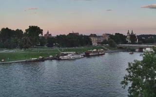 Kraków widok na Most Grunwaldzki - 31-07-2025 17:59